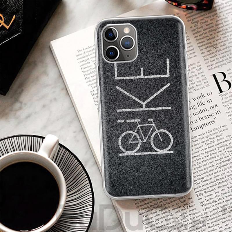 Bicycle Bike Sport Cover For iPhone 17 Air 16 16E 15 Pro Max 14 Plus 13 Mini Phone Case 12 11 7 8 SE Customized Print Shell 16 1