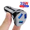 Car Accessories Charger One For Three Qc3.0 Mobile Phone Charger Starting Systems Battery Charging Units 3usb Fast Systems