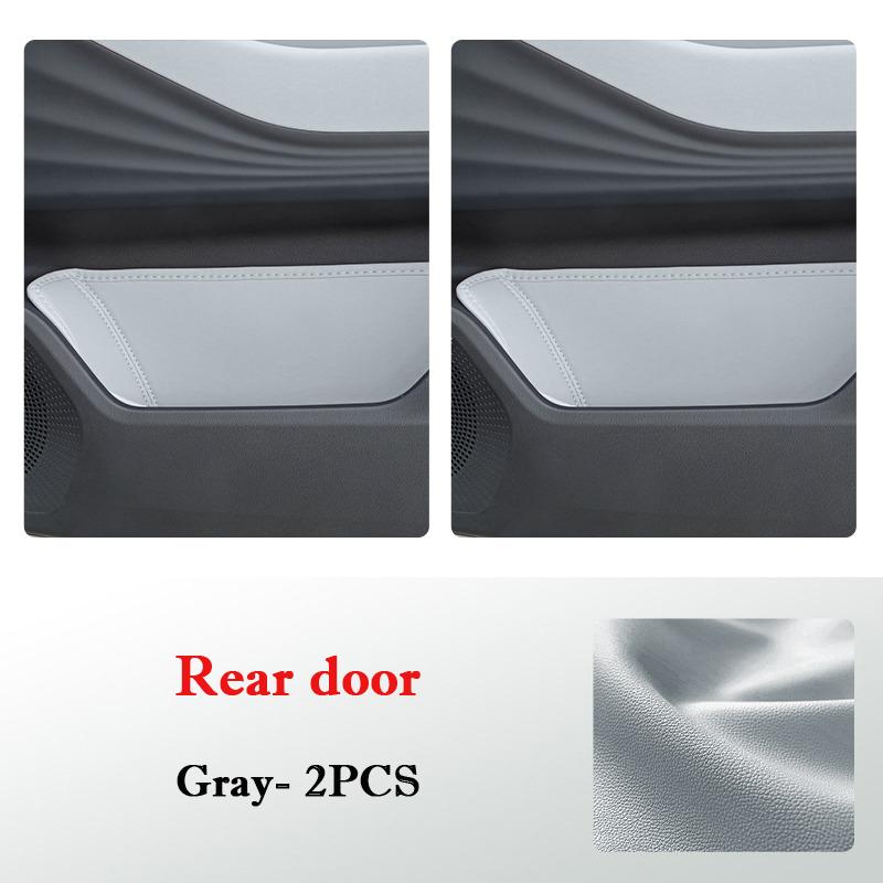 

For Chery Tiggo 9 2026 Car Door Slot Storage Box Leather Protective Pad Cover Glove Box Storage Barrel Interior Accessories