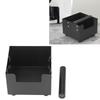 Stainless Steel Coffee Knock Box Anti-Skid Base Espresso Knock Box  For Office Coffee Shop