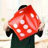 1pc Giant Inflatable Dice with Pump - Jumbo Party Game for Indoor & Outdoor Fun, Perfect for Family Gatherings, Summer Pool JXB