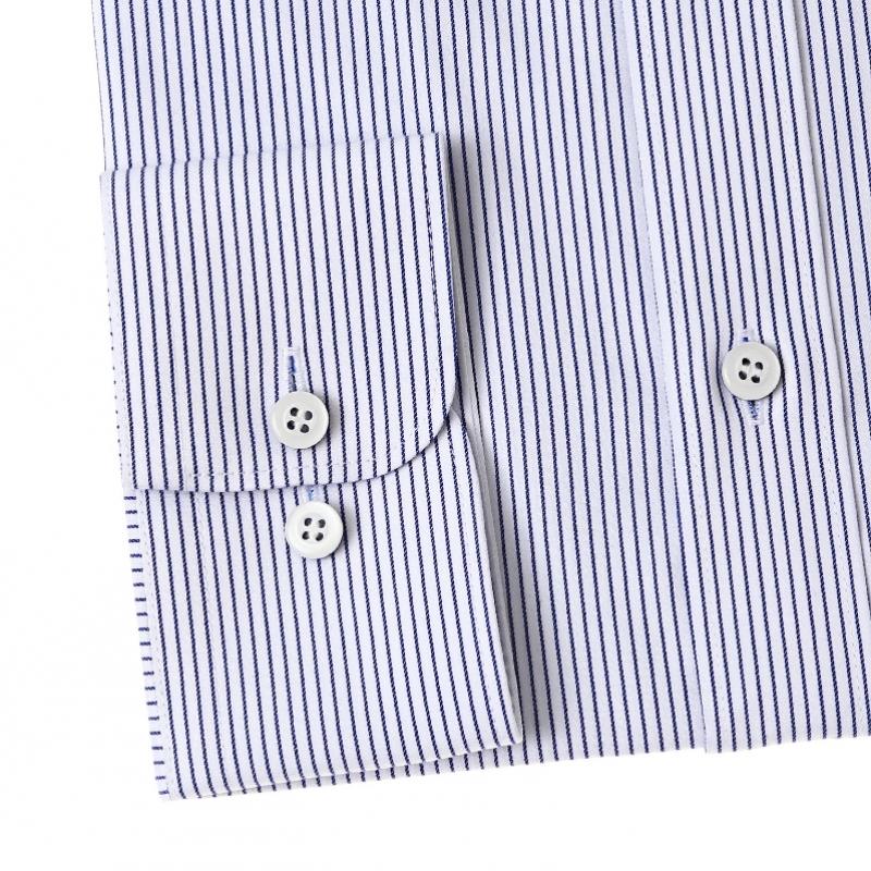 S.T. Dupont Slim Fit Stretch Pin Stripe Shirt Se5fm22ls929sbu