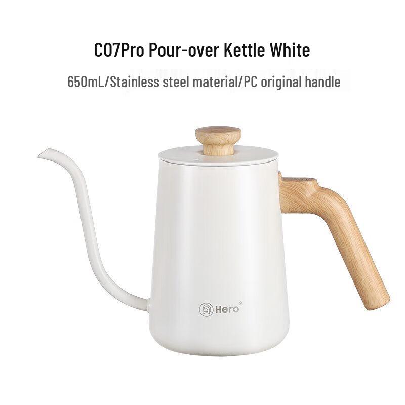 

Hero C07PRO 650ml Stainless Steel Pour-Over Kettle