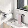 Stainless Steel No-Punch Wall-Mounted Tissue and Cling Film Holder for Bathroom and Kitchen