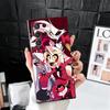 Hazbin Hotel Anime Soft Phone Case for Samsung Galaxy S26 S25 Edge S24 Ultra S23 Plus S22 S21 FE S20 Black Cover Back Shell