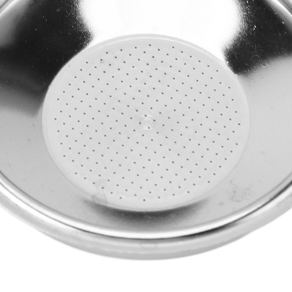 Single Layer Coffee Portafilter Basket Stainless Steel 51mm Coffee Filter Basket  Commercial Use