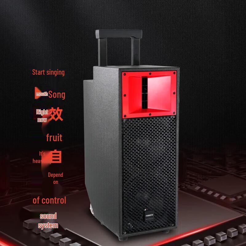 Malata M+9789 Portable KTV Karaoke Bluetooth Speaker CN plug (adapter included) (CN version)