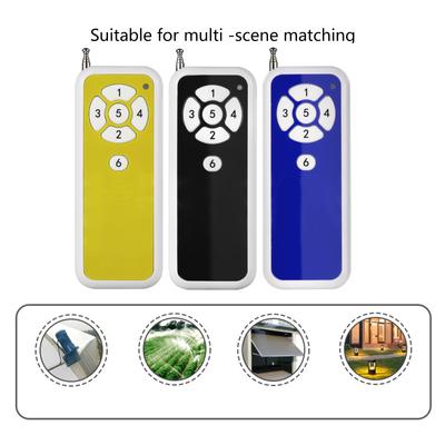 Convenient Learning Code Remote 5-Button for Various Devices Programmable Remote Control 433/315MHz Frequency