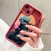 Popular Anime Pattern Phone Case for iPhone Samsung Galaxy Xiaomi Redmi POCO HUAWEI Honor Shockproof Rubber Soft Flexible Cover Casing