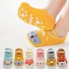 Lawadka 0-3Years Newborn Baby Girls Boys Socks Non Slip Cotton Cartoon Kids Socks For Boys Girls Toddler Floor Sock One Pairs