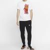 Jordan T Shirts Men's White Crew Neck Moderate Straight Fit CW0860-100