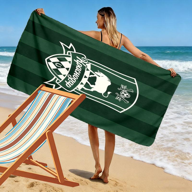 FC Krasnodar Spirit Print Beach Towel, Large Soft Quick Dry Towel for Beach Camping Swimming
