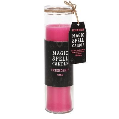Magic Spell Friendship Floral Candle