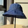 New Outdoor Versatile Wide-brimmed Women's Fisherman Hat, Elegant and Fashionable Beach Hat, Sun Protection Hat for Vacations and Outings