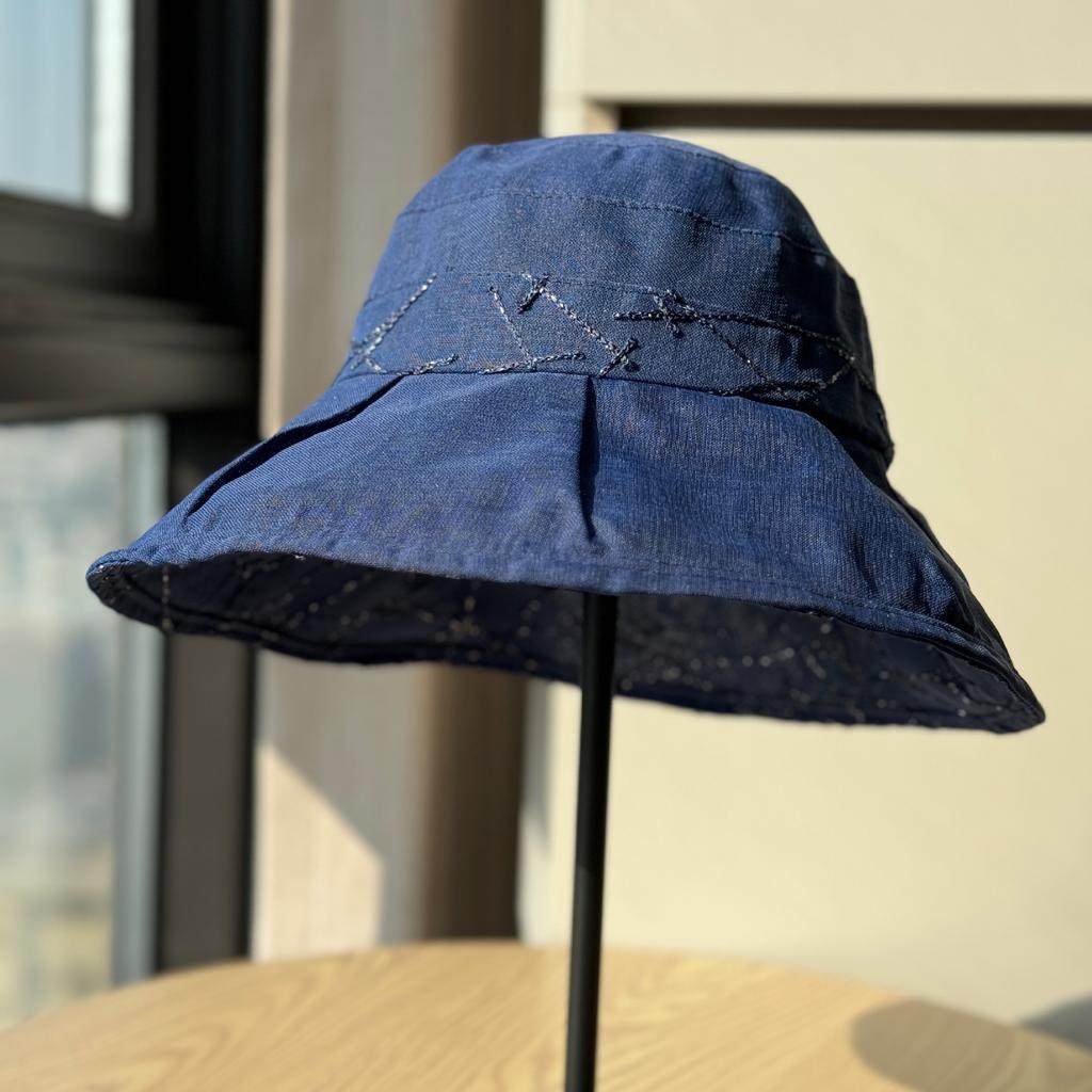 New Outdoor Versatile Wide-brimmed Women's Fisherman Hat, Elegant and Fashionable Beach Hat, Sun Protection Hat for Vacations and Outings