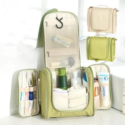Bolsa Organizadora de Viaje Impermeable de Gran Capacidad Unisex para Cosméticos Bolsas de Maquillaje para Colgar en Viaje Bolsas de Almacenamiento para Kits de Aseo