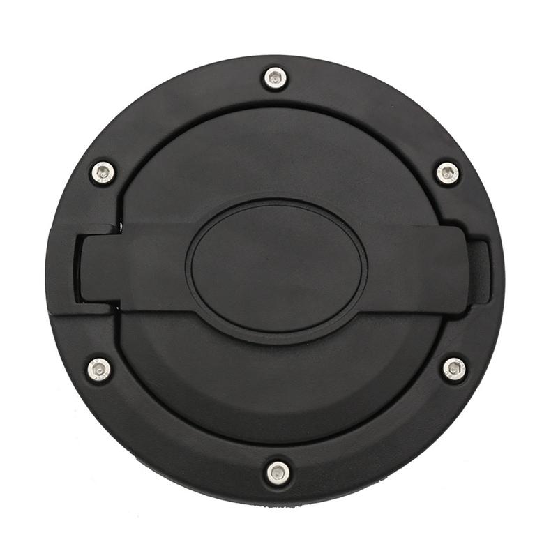 Gas Fuel Tank Cap Cover for Jeep Wrangler JK 2007-2018 & Unlimited Outer Fuel Filling Cover