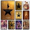 PC Americký Muzikál Hamilton Vintage Plakátový Tisk pro Domov Obývací Pokoj Ložnice Vstup Bar Kavárna Umělecká Dekorace