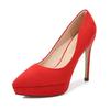European And American Style Fashionable Simple Car Model Catwalk Banquet Etiquette Waterproof Platform Elegant High Heels Shoes