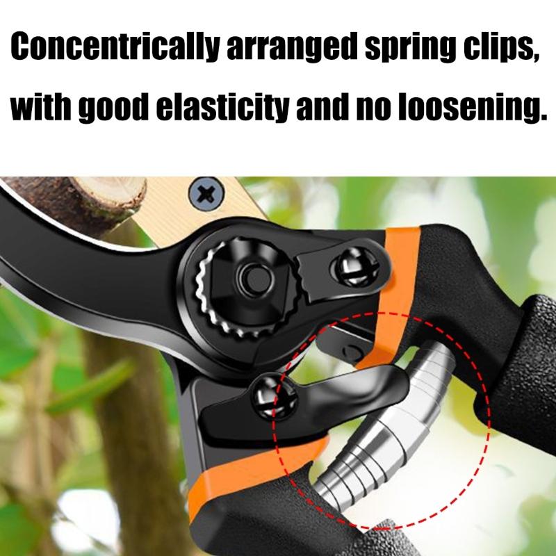 6pcs Springsteels Replacement Springs for Pruning Shears Ergonomic Designs for Easy Gardening