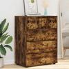 Storage Cabinets Smoked Oak 80 x 48 x 105 cm