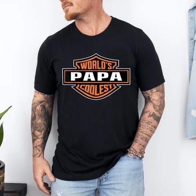 Weltweit coolster PAPA Bester Papa der Welt Vatertag T-Shirt