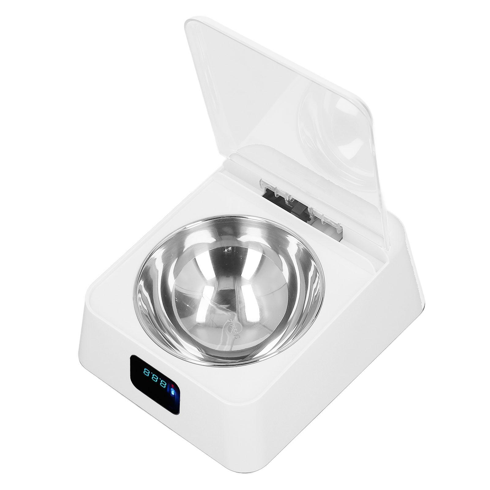

Pet Smart Feeder Индукционная крышка для открывания перезаряжаемая миска для кормления собак и кошек для мелких и средних домашних животных 350 мл