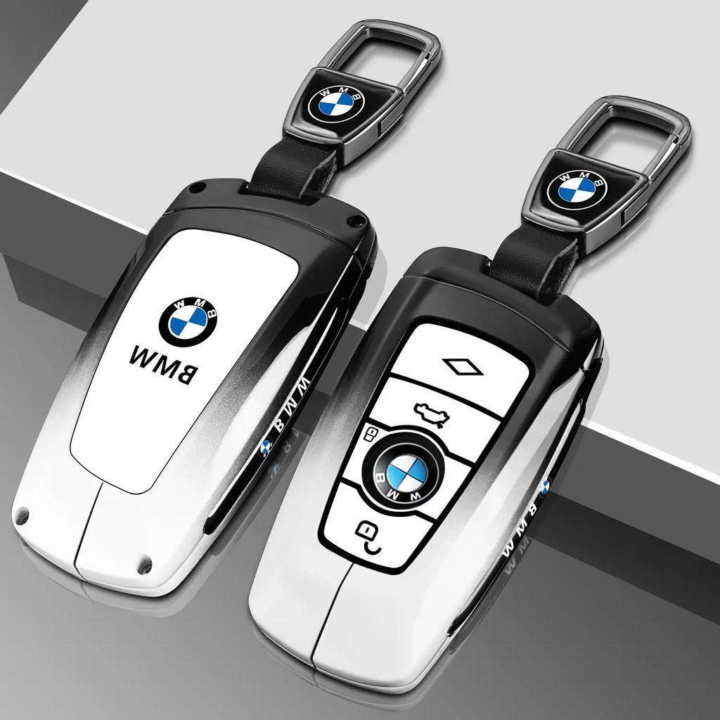ORWI7 Car Key Case Cover Key Bag For BMW F20 G20 G30 X1 X3 X4 X5 G05 X6 Accessories Car-Styling Holder Shell Keychain Protection