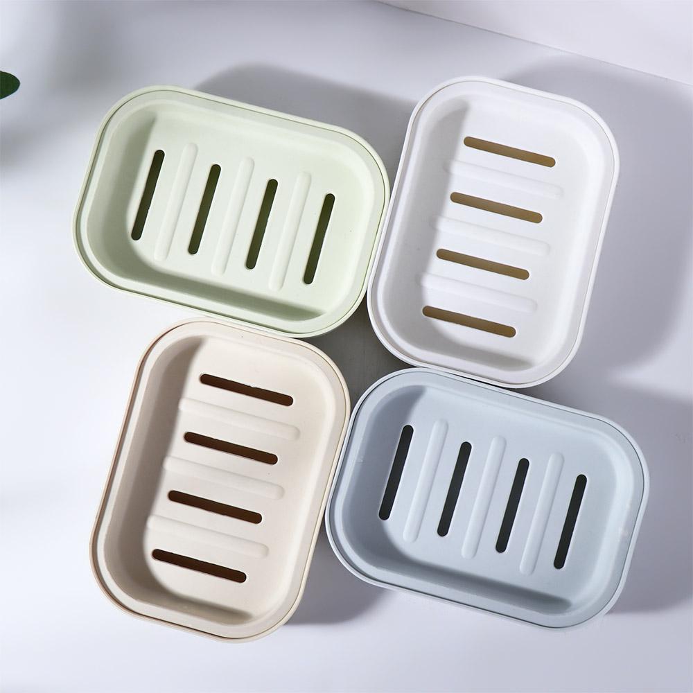 Travel Hiking Kitchen Double For Home Shower Storage Holder Soap Dish Soap Case Soap Box Drain Rack