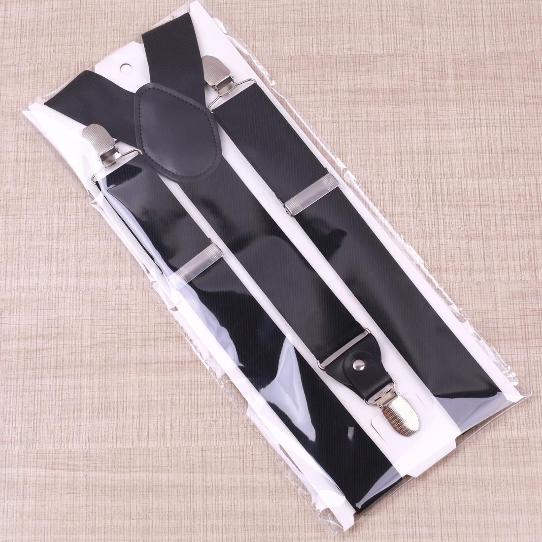 

Черная кожа 3 зажима Круглый поворот Клей Односторонний Мужской Подтяжка на ремне Регулируемый Унисекс тёмно-синий