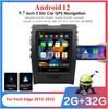 9.7'' Vertical Stereo Radio 2+32GB GPS Navigation For Ford Edge 2015-22 Carplay