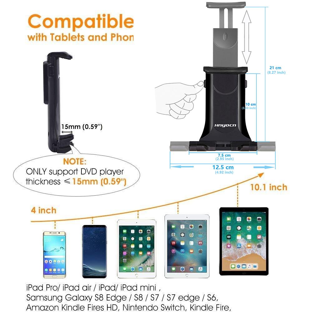 Xnyocn Car Phone Holder For iPhone 11 Pro 12 Xiaomi iPad Bracket 360 Air Vent Stand for 7 8 9 10 Inch Smartphones Tablet Holders