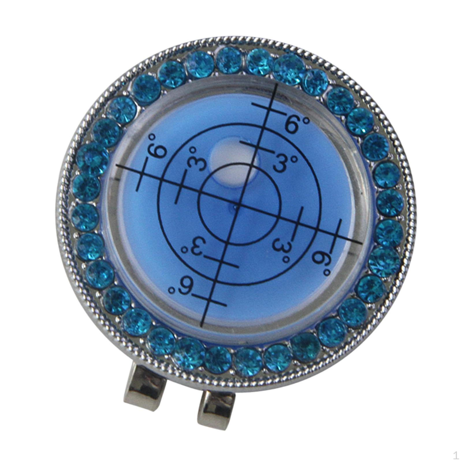 

Маркер для гольфа Green Reader Compact Putting Aid Круглый пузырьковый уровень синий