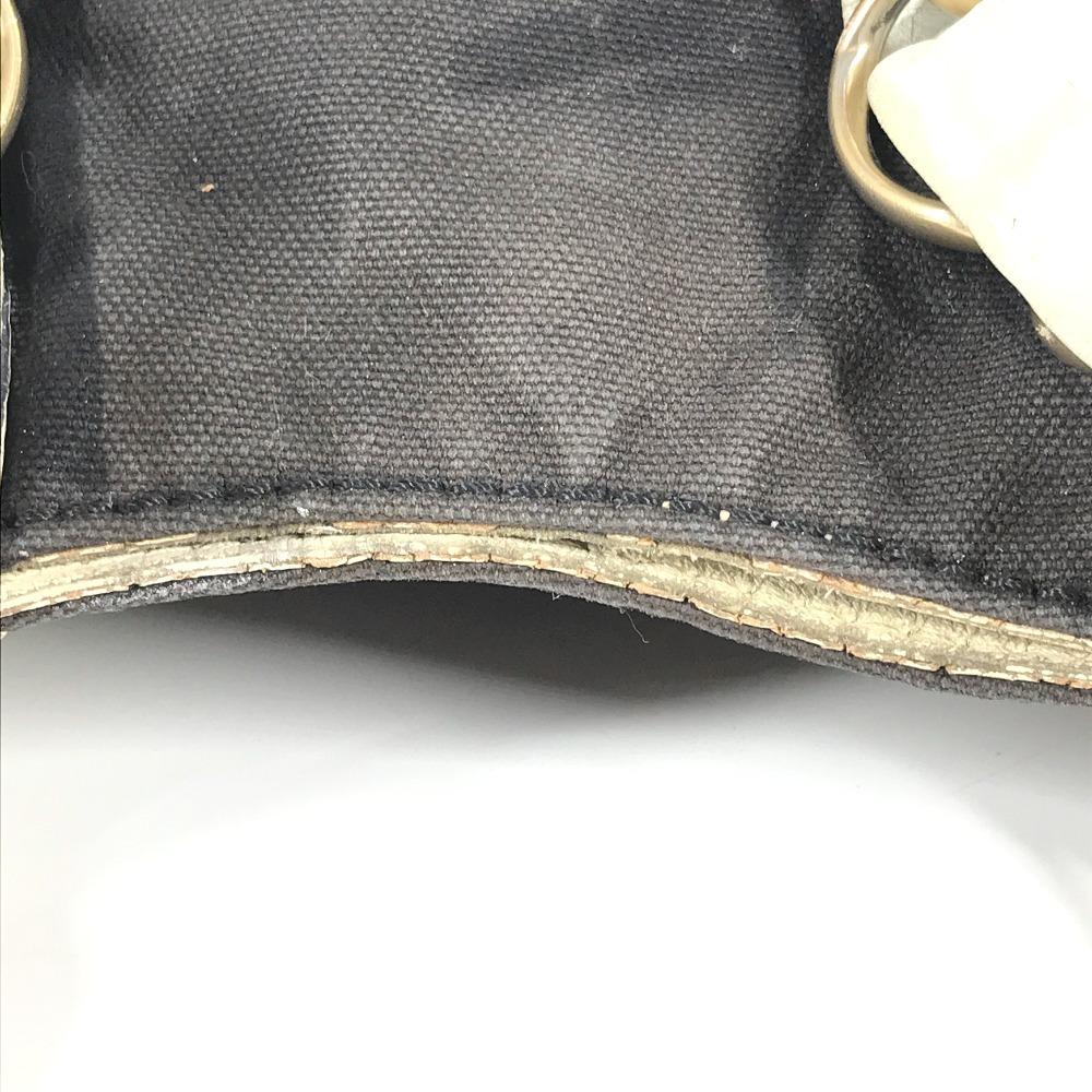 CHANEL CC Mark Bicolor Shoulder Tote Bag Shoulder Bag Black/White