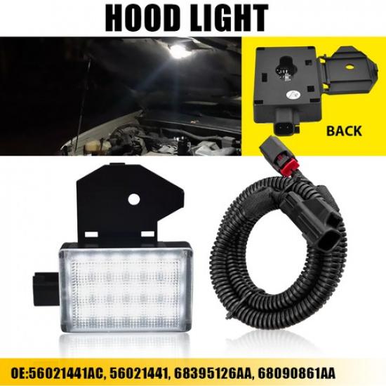 Подходит для 1500 RAM 2500 3500 Dodge LED Зарядное устройство Durango Подкапотная лампа Лампа освещения салона