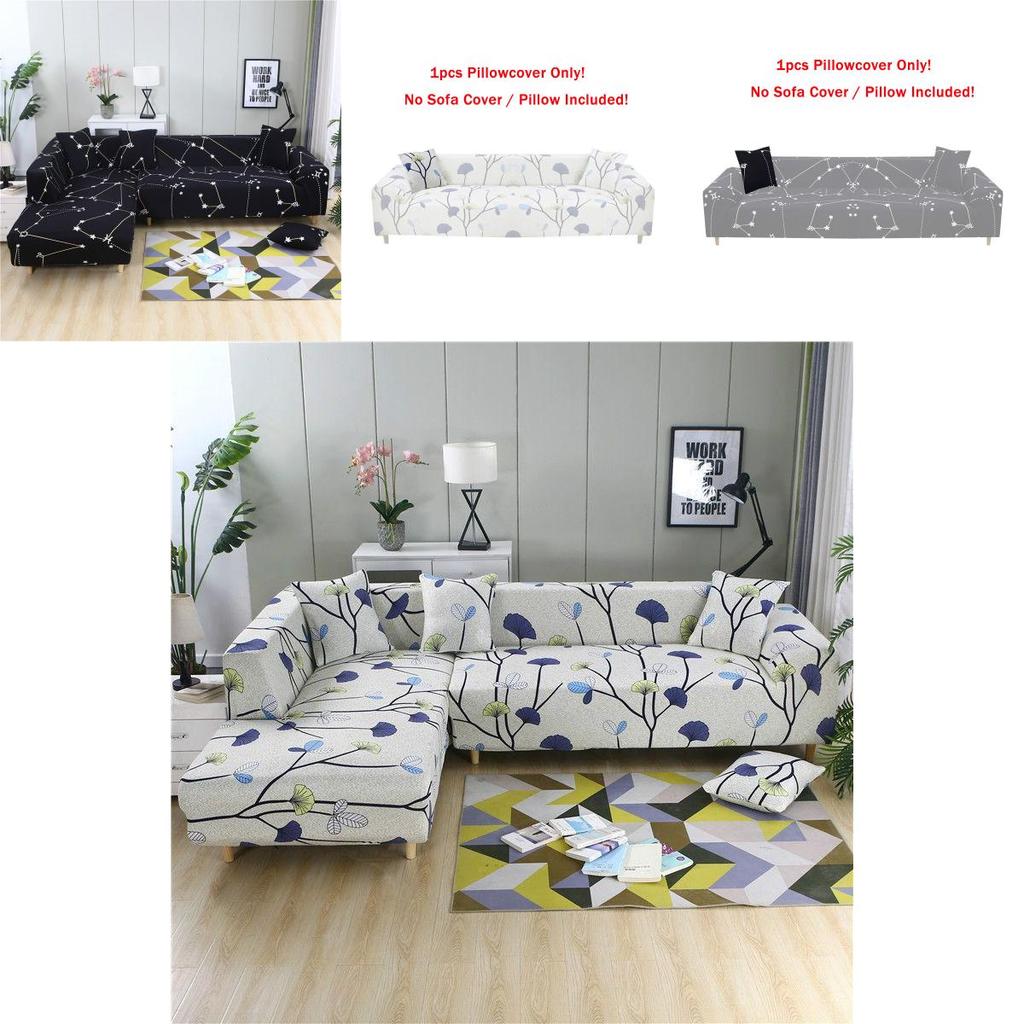 Stylish Printed Sofa Protector Soft And Stretchy Material Ideal For Living Room Decor