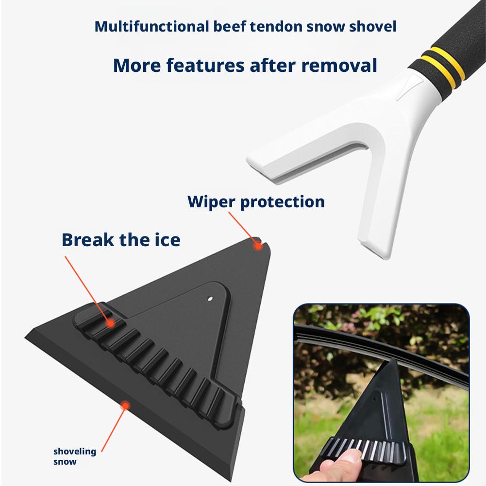Łopatka do odśnieżania szyby samochodowej, antypoślizgowa, mała skrobaczka do lodu, narzędzie do czyszczenia szyb samochodowych, akcesoria do czyszczenia samochodu, Dropshipping