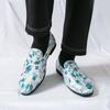 Men’s Printed Flats Loafers Dress Monks Shoes Men Slip on Pointed Toe Tuxedo Rock Club Shoes Plus Size