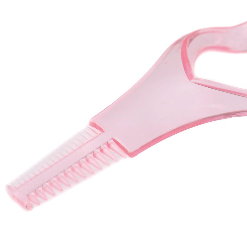 3 w 1 makijaż tusz do rzęs osłona tarczy lokówka aplikator grzebień przewodnik karta makijaż uroda narzędzie kosmetyczne narzędzia do rzęs