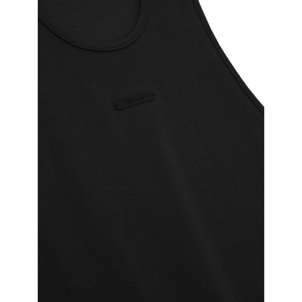 Fear of God Essentials Rib Tank Vintage Black Men Tops 125SP264251F