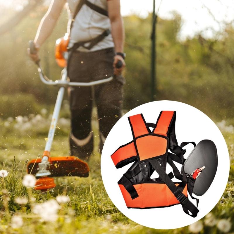 Universal Shoulder Harness Suitable for Gas Electric Trimmers Durable Nylon Strap For Extended Outdoor Use