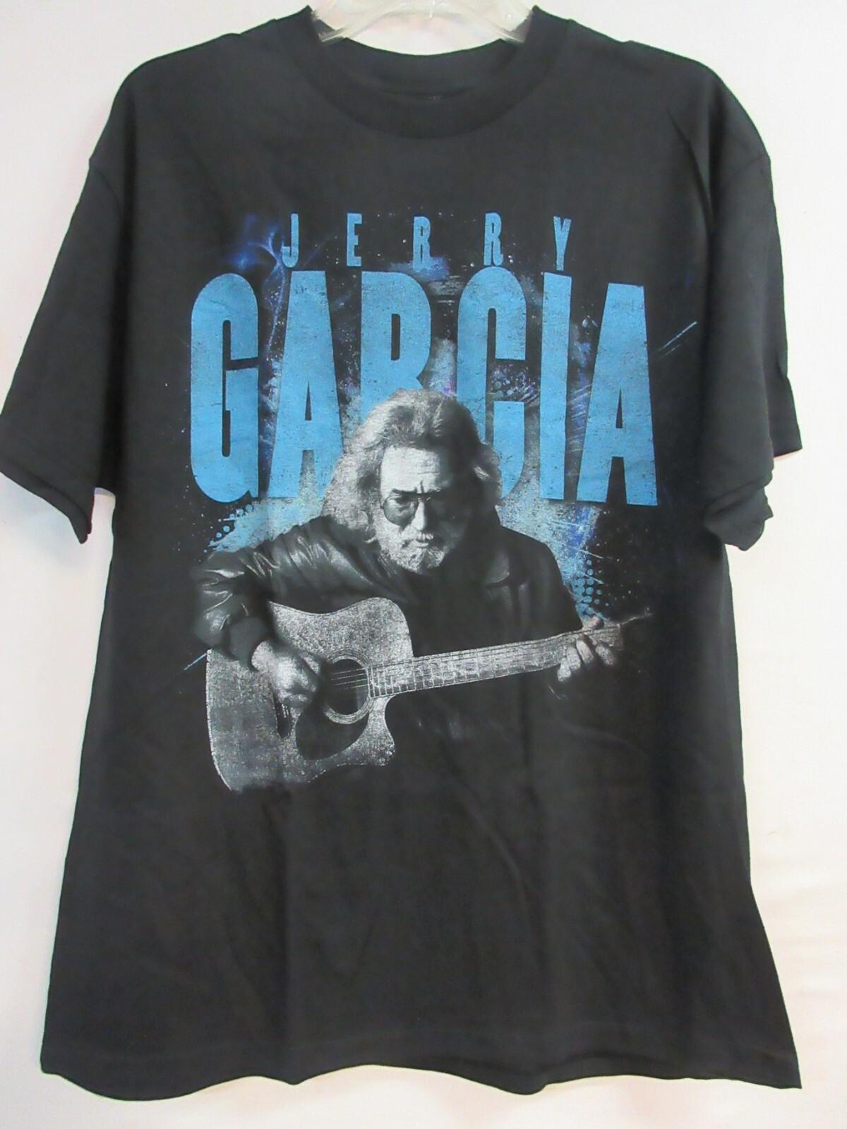 JERRY GARCIA OFFICIAL MERCH BLUE LOGO BAND CONCERT MUSIC T- LARGE Unisex T-Shirt XL