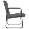 Lounge Chair Dark Grey 55 x 64 x 80 cm Fabric