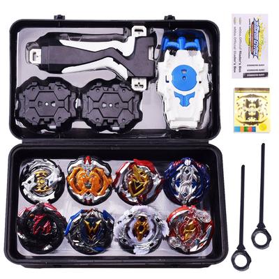Split Alloy Battle Kreisel mit Lenker-Launcher Werkzeugkiste Kinderspielzeug-Set