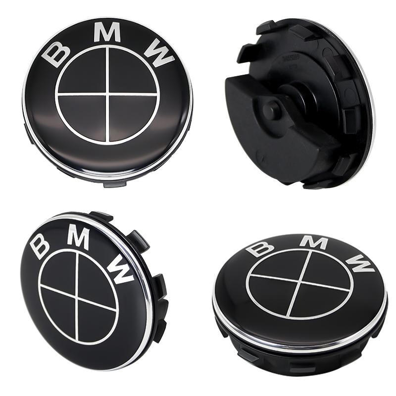 4Pcs 68mm 56mm Floating Wheel Center Cap For BMW E39 E46 E60 Replacement Hubcaps F45 F46 F48 F49 F39 F90 Auto Tuning Accessories IO5