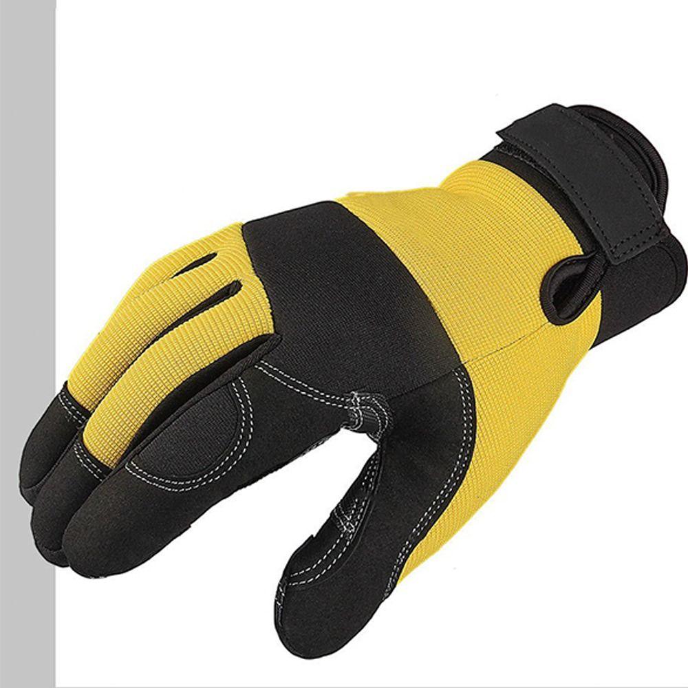Anti Slip Outdoor Gloves Full Finger Sports Gloves Utility Garden Work Gloves  Construction