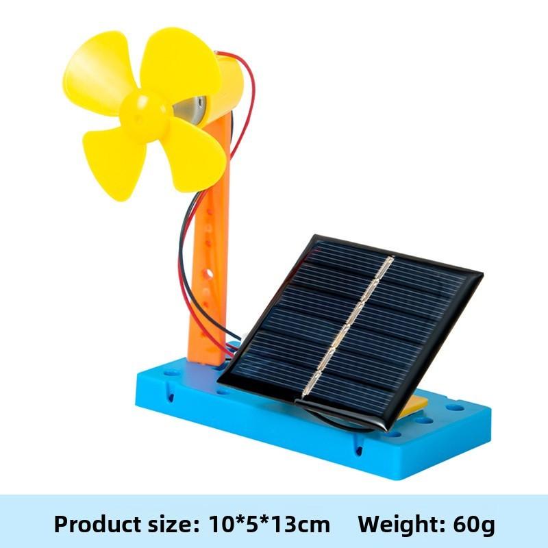 Solar Energy Science Kit With Diy Solar Car And Wind Fan For Childrens Educational Projects