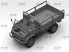 ICM 1/35 German Unimog S404 Military Truck Plastic Model 35135
