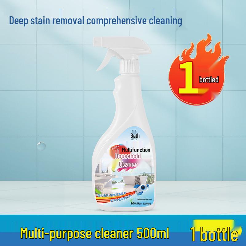 Bathroom & Toilet Stain Remover: Tile, Glass, Limescale & Floor Cleaner.