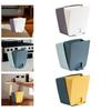 Trash Bin Step Trash Can Rust Paper Bins Hands Free Pedal Garbage Bin Foot Garbage Bin for Hotel Bathroom Kitchen Home